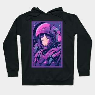 Anime Cat Girl | Quality Anime Design | Chibi Cat Girl Miaw | Manga Anime Art Hoodie